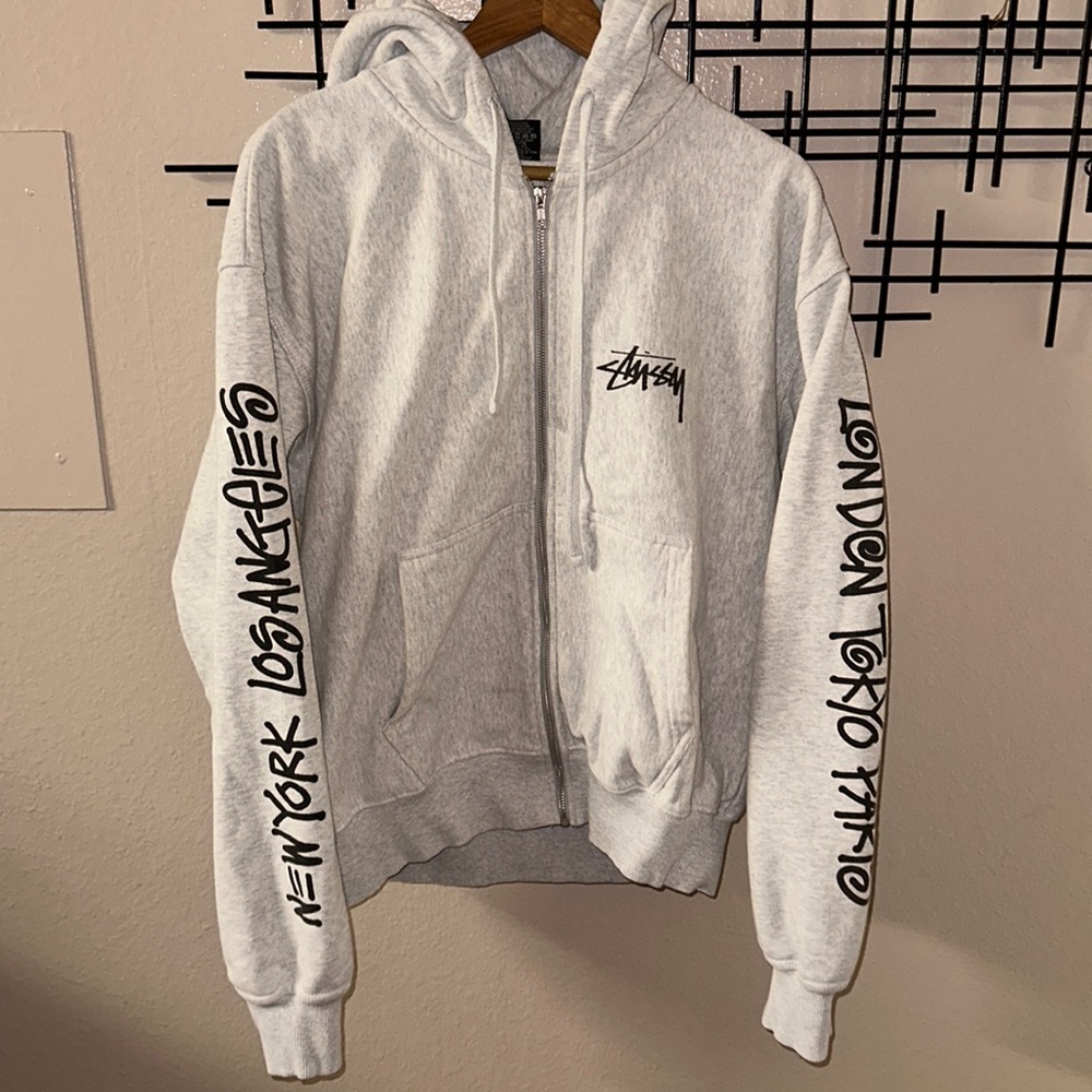 STUSSY HOODIE LARGE